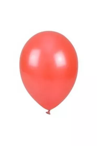 Balony metalizowane czerwone 25cm