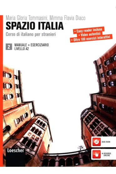 Spazio Italia 2. Podr�cznik + �wiczenia + DVD - Maria Gloria Tommasini, Mimma Flavia Diaco