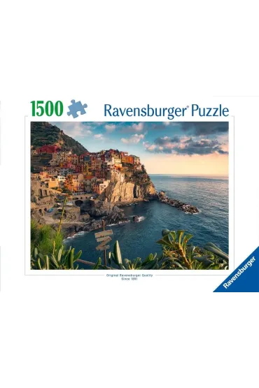 Puzzle 1500 el. Widok na Cinque Terre Ravensburger