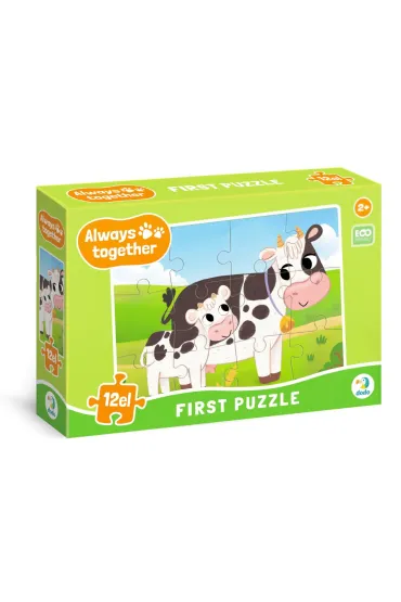 Puzzle 12 el. Zawsze razem. Kr�wki Dodo