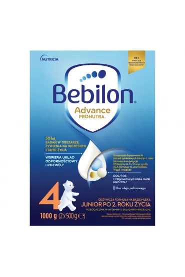 Bebilon 4 Advance Pronutra Junior Formua na bazie mleka po 2. roku ycia 1 kg