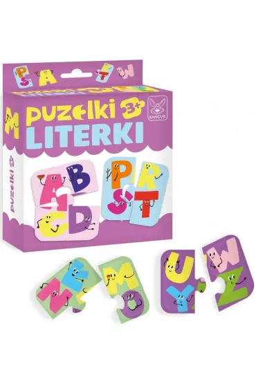 Puzzle Puzzelki. Literki Kangur