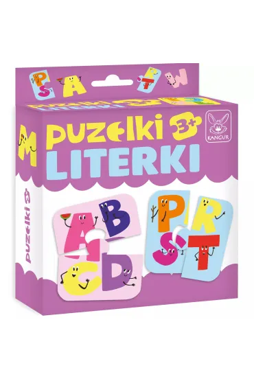 Puzzle Puzzelki. Literki Kangur