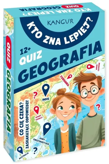 Kto zna lepiej? -  Quiz Geografia Kangur