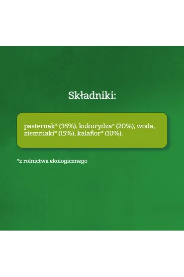 Gerber Organic Zupka krem z bia�ych warzyw z kukurydz� dla niemowl�t po 4 miesi�cu 125 g Bio
