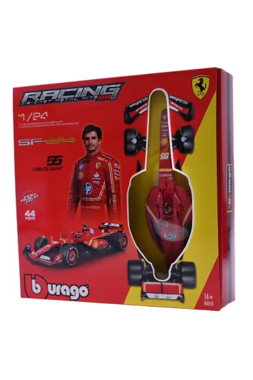 Bburago Model 1:24 Ferrari formu�a SF-24 Carlos Sainz 18-26857