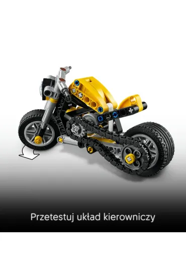LEGO Technic ��ty motocykl 42225