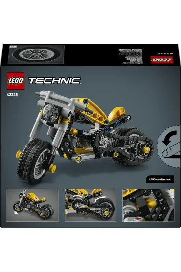 LEGO Technic ��ty motocykl 42225