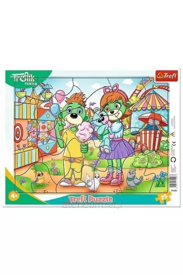 Puzzle ramkowe 25 el. Rodzinny dzie� 31426 Trefl