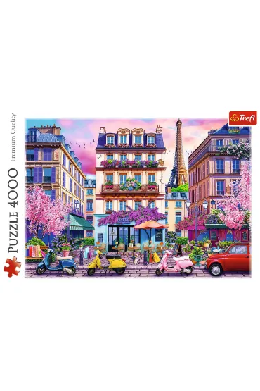 Puzzle 4000 el. Wiosna w Pary�u Trefl