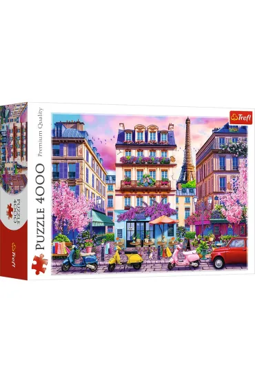 Puzzle 4000 el. Wiosna w Pary�u Trefl