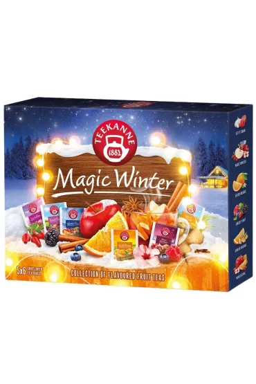 Teekanne Herbata Magic Winter Collection, Kolekcja Zimowa Owocowa 6 x 5 szt.