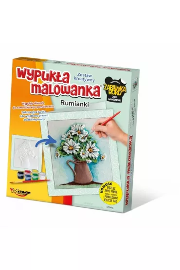 Wypuk�a Malowanka - Kwiaty Rumianki Mirage Hobby