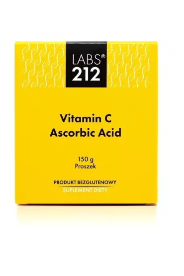 Labs212 Witamina C - Kwas Askorbinowy Suplement diety 150 g
