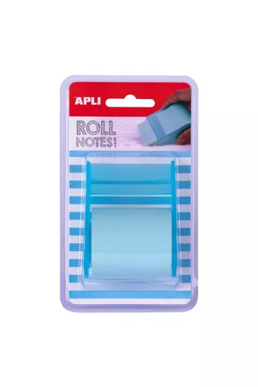 Apli Bloczek samoprzylepny w rolce niebieski 50mmx8m