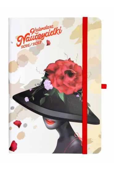 Kalendarz nauczyciela 2026/27 A5 tyg. kapelusz