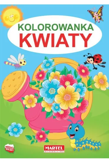 Kwiaty kolorowanka