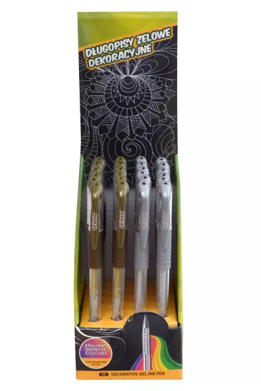 Cricco D�ugopis �elowy Deco Pen 24 szt.