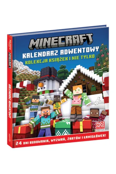 Minecraft. Kalendarz adwentowy. Kolekcja ksi��ek i nie tylko