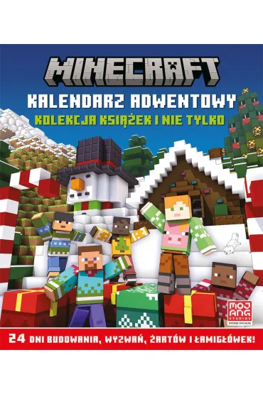 Minecraft. Kalendarz adwentowy. Kolekcja ksi��ek i nie tylko