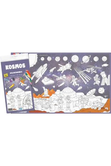 Kosmos. Kolorowanka. Format XL