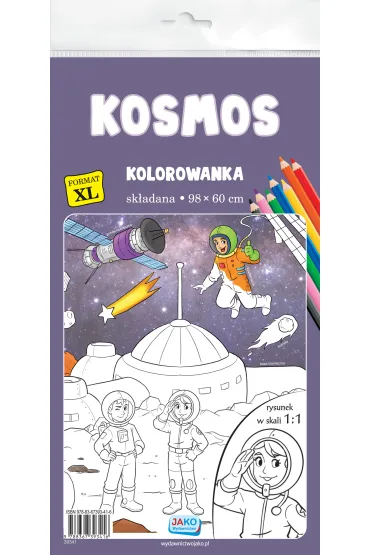 Kosmos. Kolorowanka. Format XL