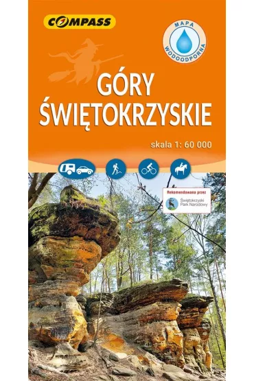 G�ry �wi�tokrzyskie mapa laminowana skala 1 : 60 000