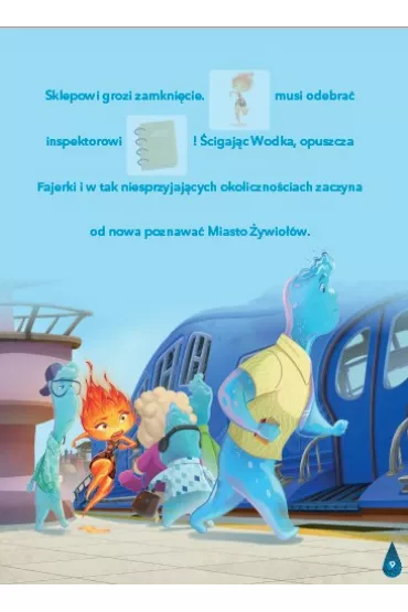 Czytanki naklejanki. Odkryty talent. Mi�dzy nami �ywio�ami. Disney Pixar - Aleksandra G�rska