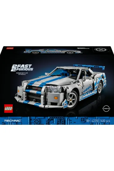 LEGO Technic Samoch�d Nissan Skyline GT-R (R34) z filmu Za szybcy, za w�ciekli 42210