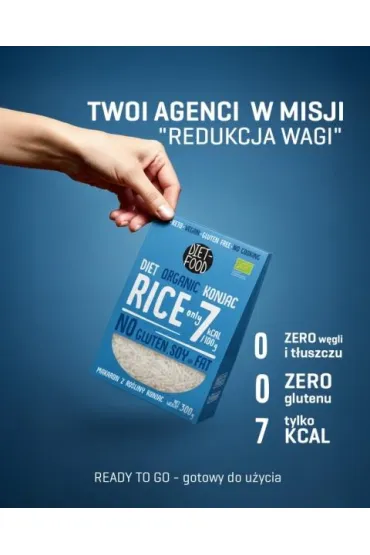 Diet-Food Makaron konjac rice 300 g Bio