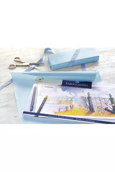Faber-Castell Kredki o��wkowe Goldfaber opakowanie metalowe 36 szt.