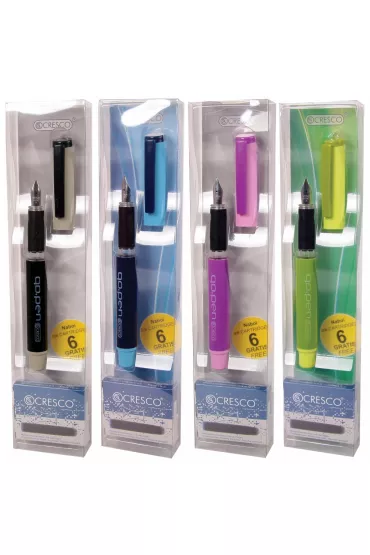 Cresco Pi�ro wieczne Go Pen Colors + 6 naboi