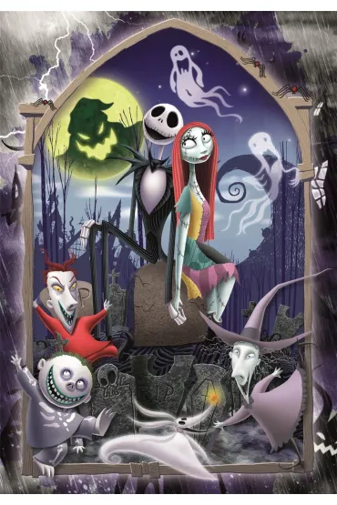 Puzzle 300 el. Super Nightmare Before Christmas Clementoni