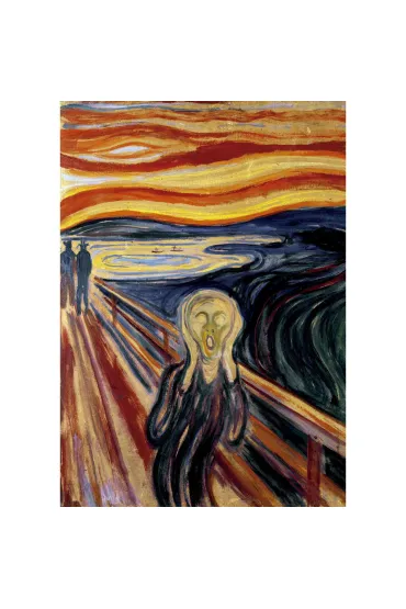 Puzzle 1000 el. Krzyk, Edvard Munch Educa