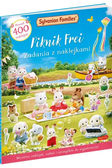 Sylvanian Families. Piknik Frei. Zadania z naklejkami