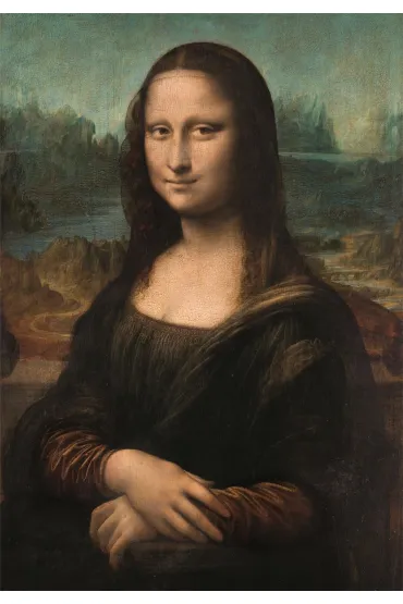 Puzzle 1000 el. Museum Leonardo - Gioconda Clementoni