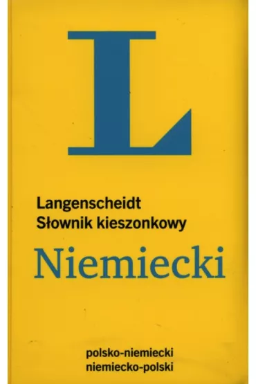 Langenscheidt. S�ownik kieszonkowy Niemiecki. Polsko - niemiecki niemiecko - polski 2014 * *