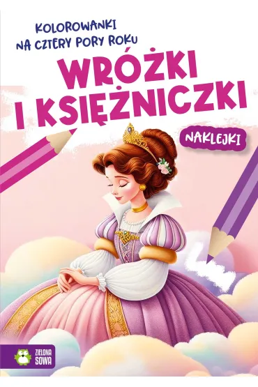 Kolorowanki na cztery pory roku. Wr�ki i ksi�niczki
