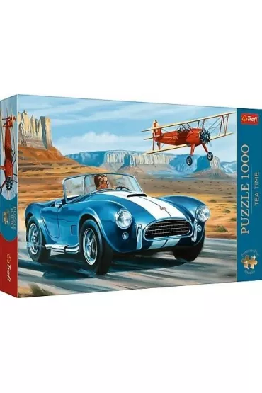 Puzzle 1000 el. Pustynny wy�cig Trefl