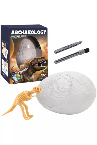 Wykopaliska paleontolog jajo dinozaura Trifox