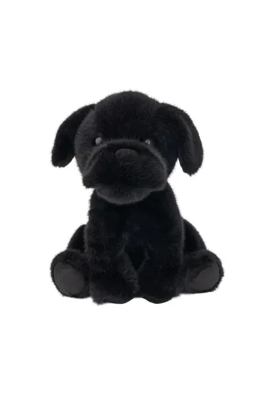 Pies Buldog czarny 25cm Beppe