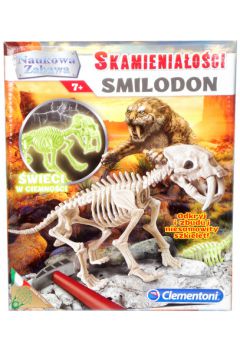 Naukowa zabawa. Skamieniaoci Smilodon Clementoni