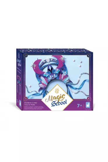 Zestaw kreatywny Tiara do samodzielnego wykonania Magic School 7+, Janod