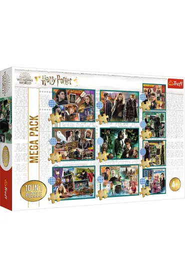 Puzzle 10w1 W �wiecie Harrego Pottera Trefl