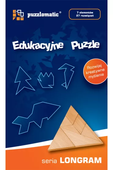 Puzzle drewniane. Seria Longram Big Fun Republic (Puzzlomatic)