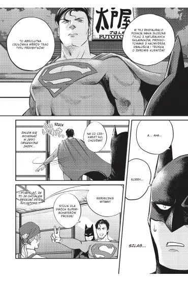 Manga DC Za�arte starcie. Superman kontra Meshi. Tom 1 - Satoshi Miyagawa