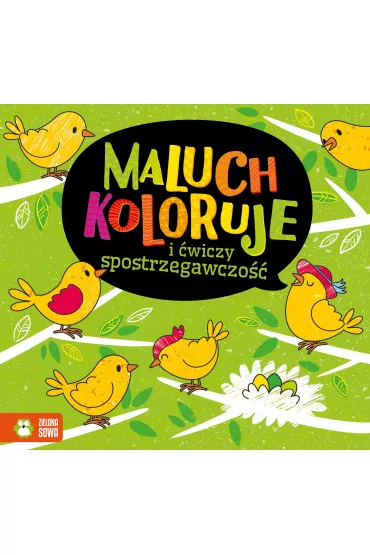 Maluch koloruje i �wiczy spostrzegawczo��