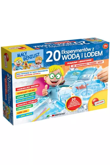 I`m a Genius. 20 eksperyment�w z wod� i lodem Lisciani