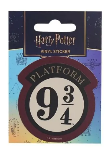 Half Moon Bay Harry Potter Naklejka Vinyl Peron i 3/4