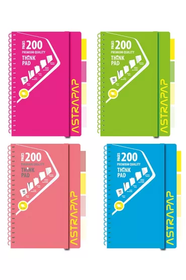 Astra Ko�ozeszyt A5 Neon kratka 100 kartek